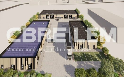 L LOCAL D'ACTIVITES de 860 m²