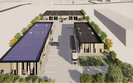 L LOCAL D'ACTIVITES de 860 m²