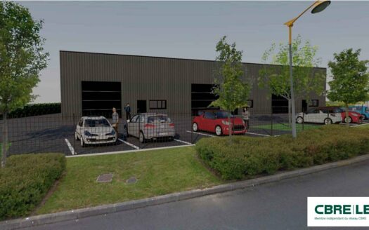 L LOCAL D'ACTIVITES de 820 m²