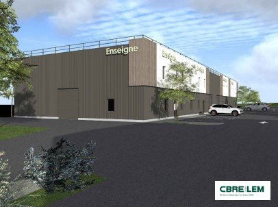 V LOCAL D'ACTIVITES de 1226 m²