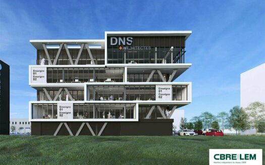 V BUREAUX de 160 m²