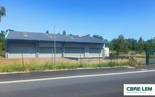 L LOCAL D'ACTIVITES de 874 m²